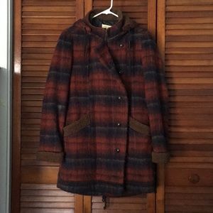 Staring at Stars Plaid Jacket - Red and Blue